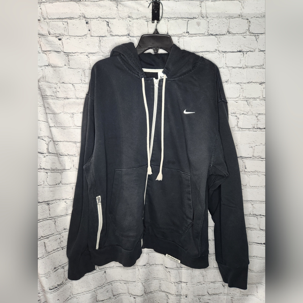 Nike Men's Black Full Zip Hoodie Size‎ XL